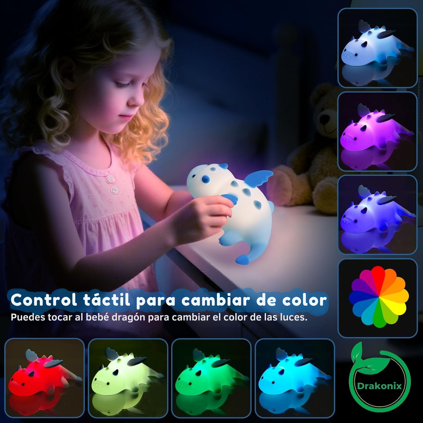 Lampara de Dragon que ayuda a Dormir
