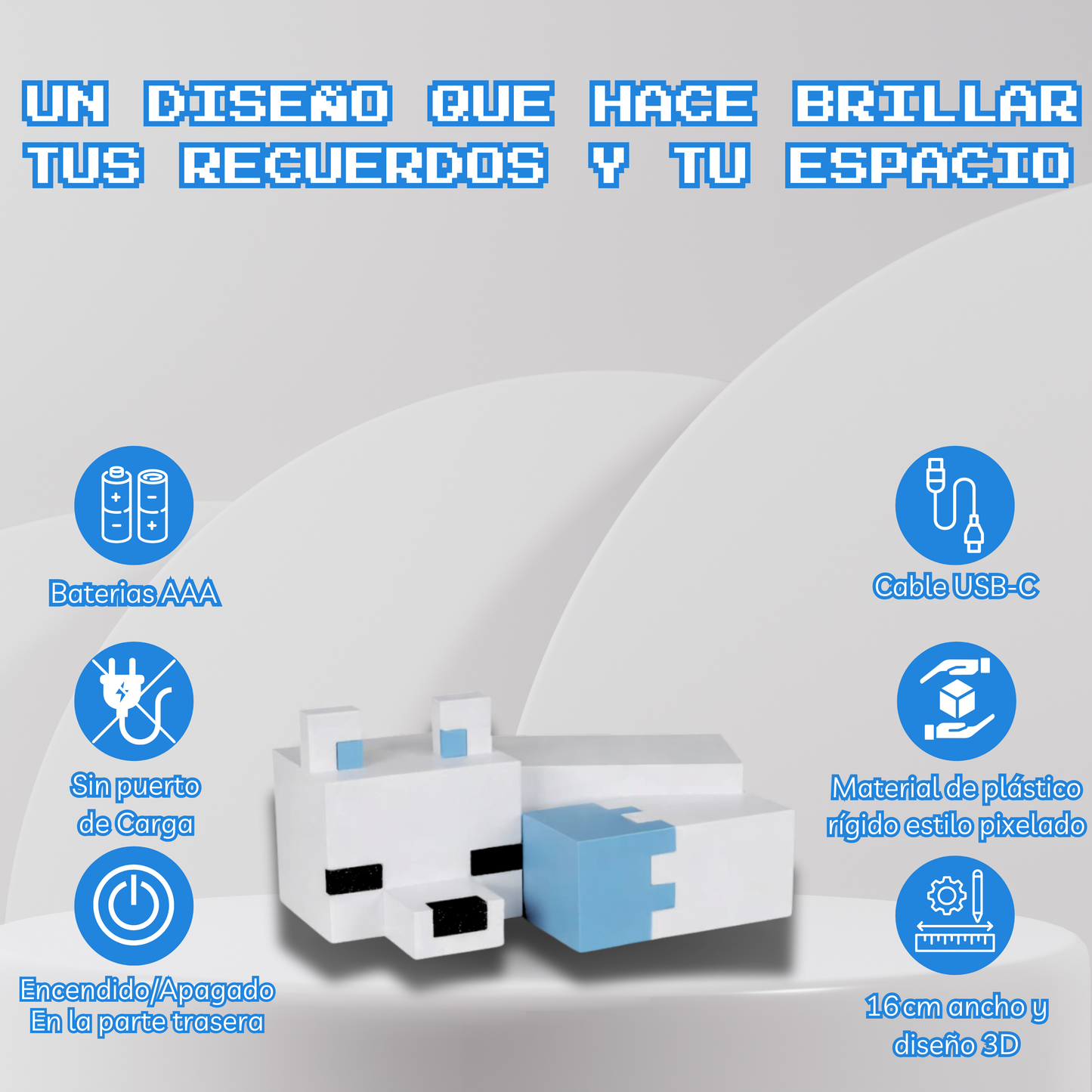 Lampara de Zorro para decoración