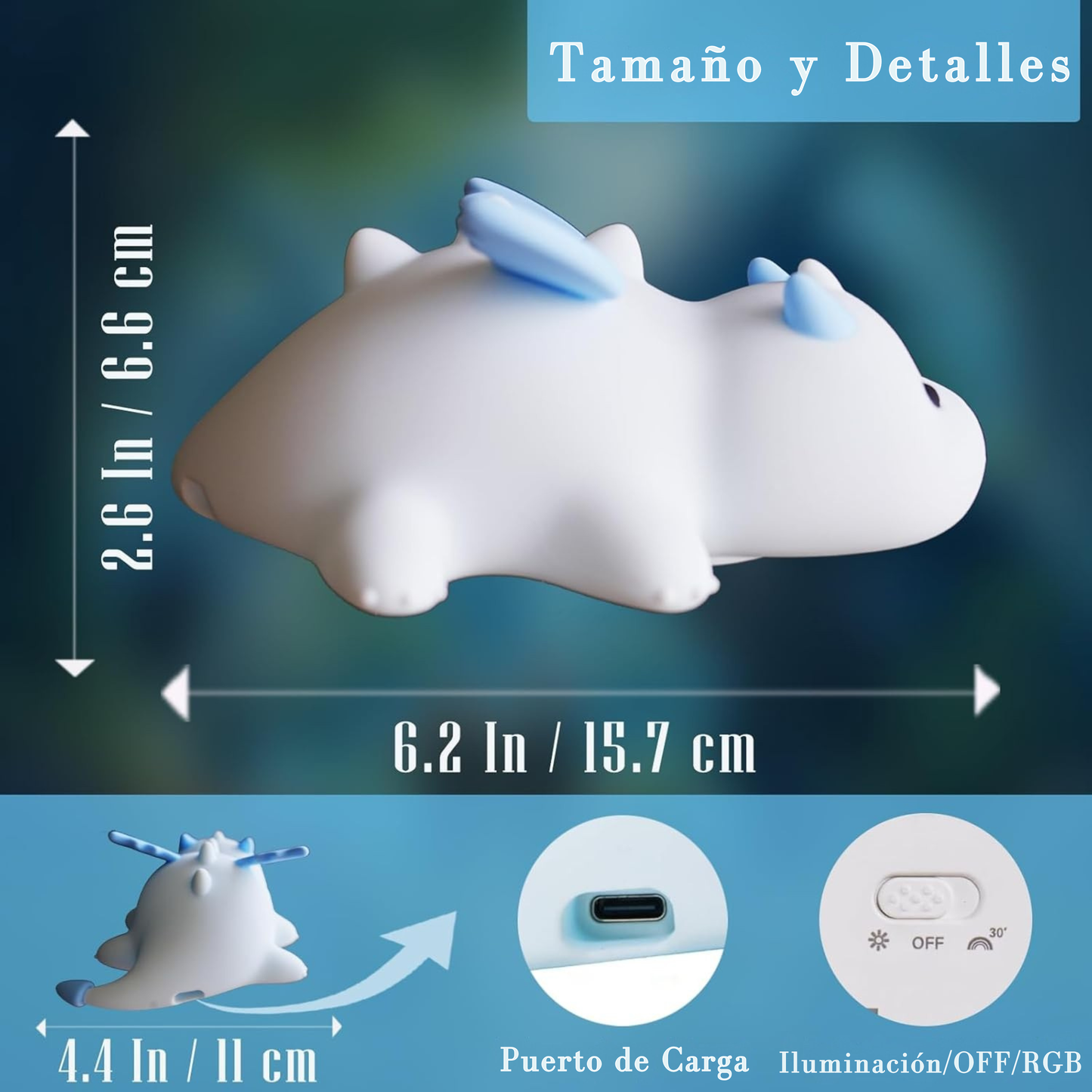 Lampara de Dragon que ayuda a Dormir